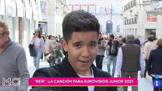 Así suena 'Reír', de Levi Díaz, la canción de TVE para Eurovisión Junior 2021