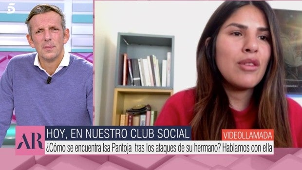 Isa Pantoja, en 'El programa de AR': «Mañana decidiré con mi abogado si llevo a Kiko Rivera a los Tribunales»