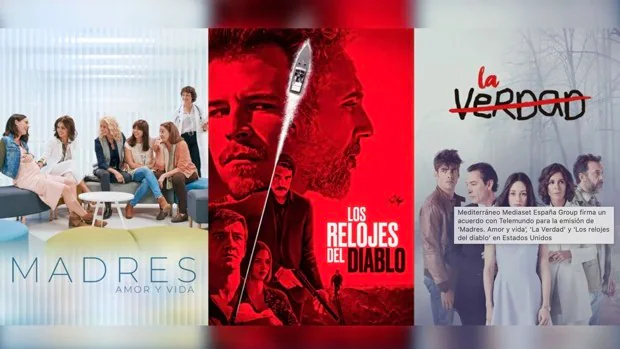Mediaset estrenará tres de sus series en Estados Unidos