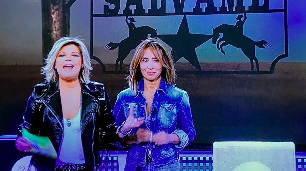 Terelu Campos y María Patiño, esta lunes en 'Sálvame Lemon Tea'