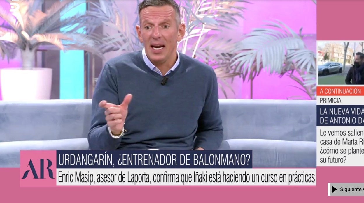 Joaquín Prat, en 'El programa de Ana Rosa'