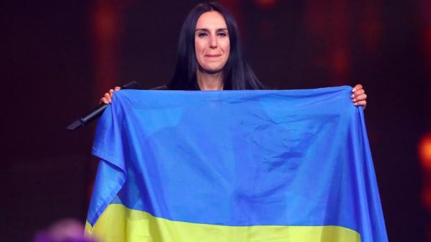 Jamala, la ganadora de Eurovisión que huyó de Ucrania con sus hijos en brazos