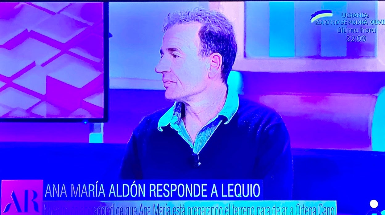 Alessandro Lecquio, en 'El programa de Ana Rosa'