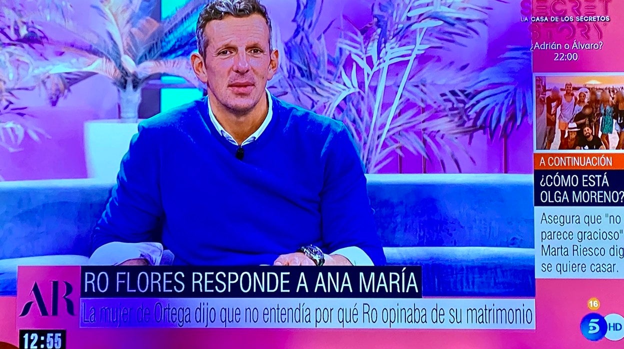 Joaquín Prat, en 'El programa de Ana Rosa'.