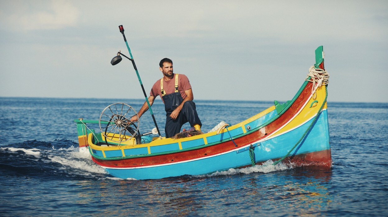 Jesmark Scicluna, un pescador que debuta como actor en 'Luzzu'