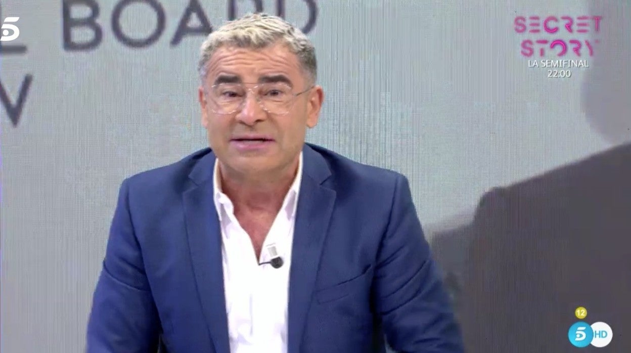 Jorge Javier Vázquez, en 'Sálvame'.