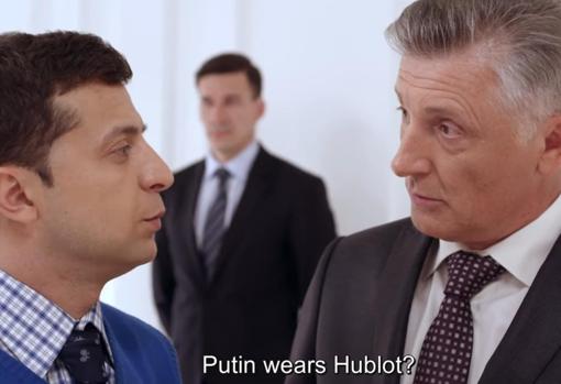 Volodímir Zelenski y Stanislav Boklán son el presidente y el primer ministro de Ucrania en 'Zelenski: Servidor del pueblo'