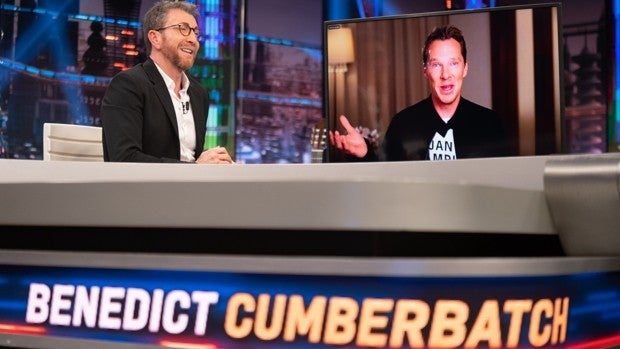 Benedict Cumberbatch pilla desprevenido a Pablo Motos con una inesperada proposición