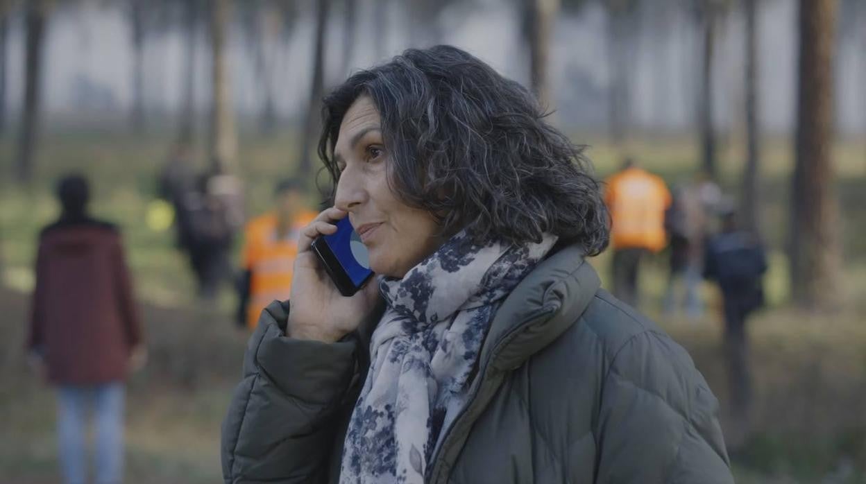 Elvira Mínguez, en la primera temporada de 'Desaparecidos'. Ya están grabadas una segunda y una tercera, que estrenará primero Amazon Prime Video