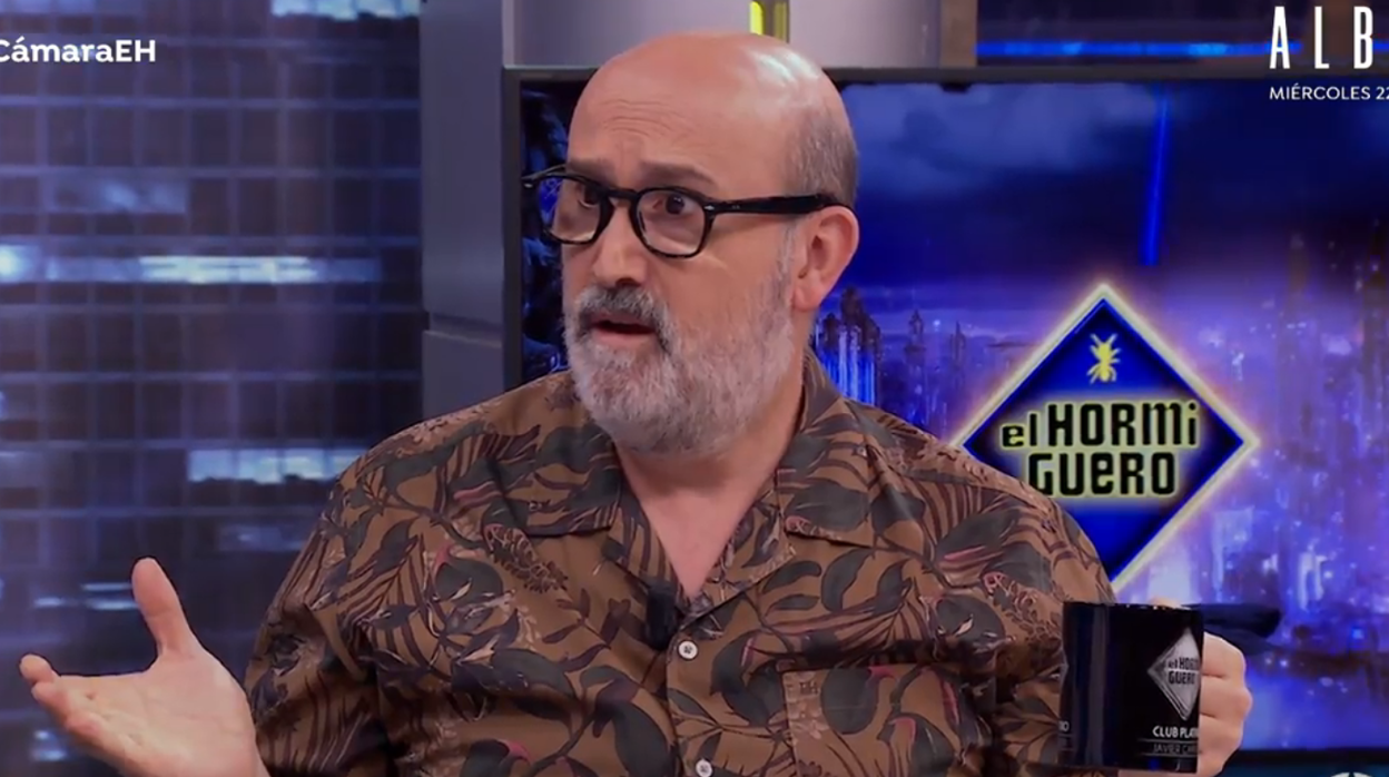 Pablo Motos y Javier Cámara, anoche en 'El Hormiguero'