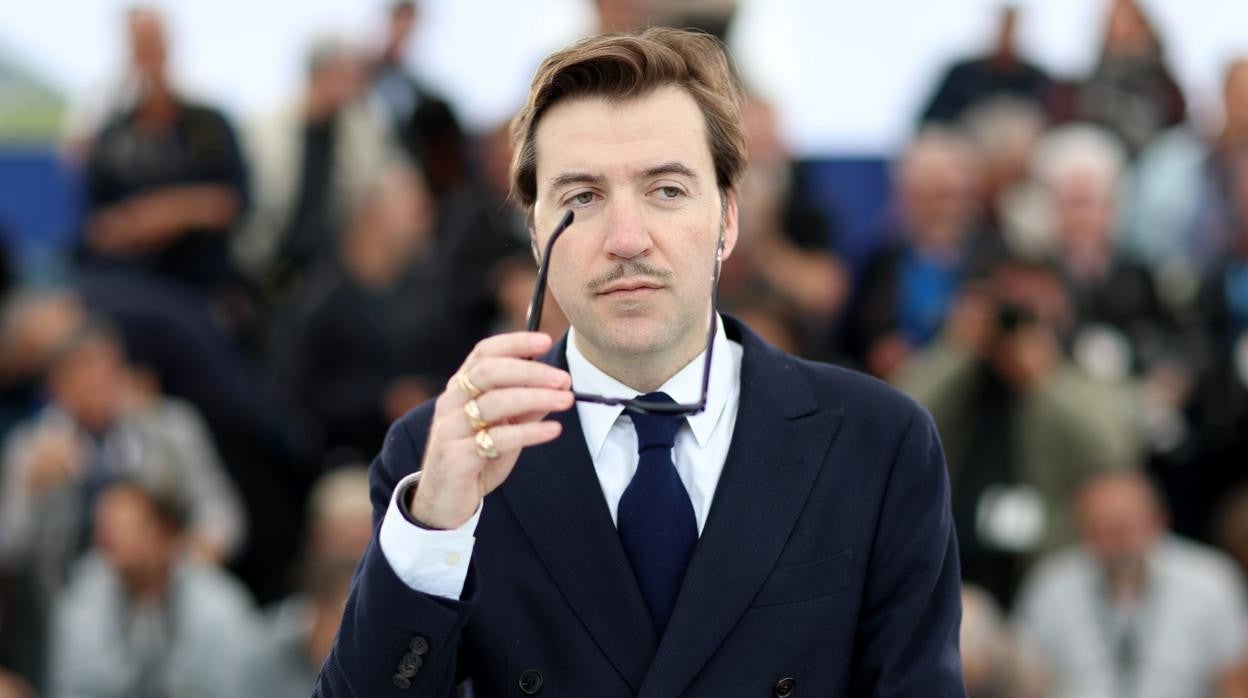 Albert Serra posa en Cannes en 2019 cuando presento 'Liberté'