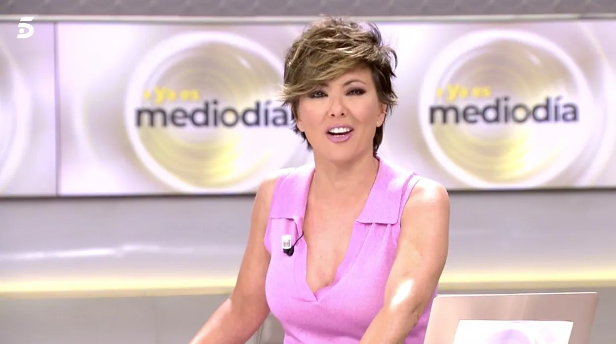 Sonsoles Ónega, presentadora de 'Ya es mediodía'.