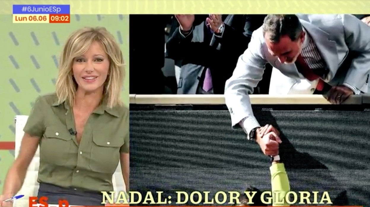 Susanna Griso ha regresado a 'Espejo Público' tras estar de baja por Covid.