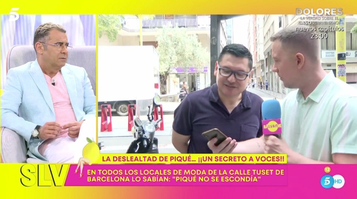 Jorge Javier Vázquez, al frente de 'Sálvame'.