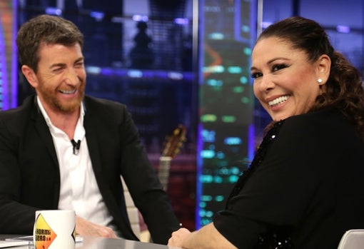 Pablo Motos con Isabel Pantoja