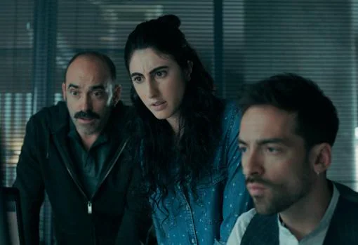 Chani Martín, Amanda Ríos y Andreas Muñoz, en la segunda temporada de 'Desaparecidos'