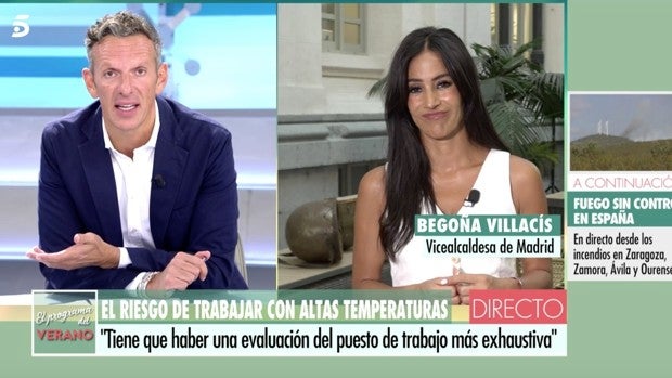 El afilado apunte de Joaquín Prat que ha puesto en apuros a Begoña Villacís: «Me sorprende»