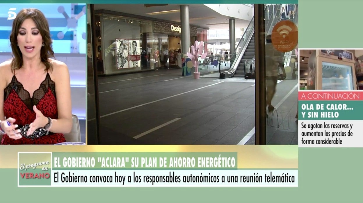 Patricia Pardo, presentadora de 'El programa de verano'.