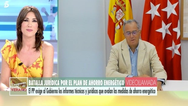 El corte de Patricia Pardo a Enrique Ossorio tras hablar así de Félix Bolaños: «La Justicia lo determinará»