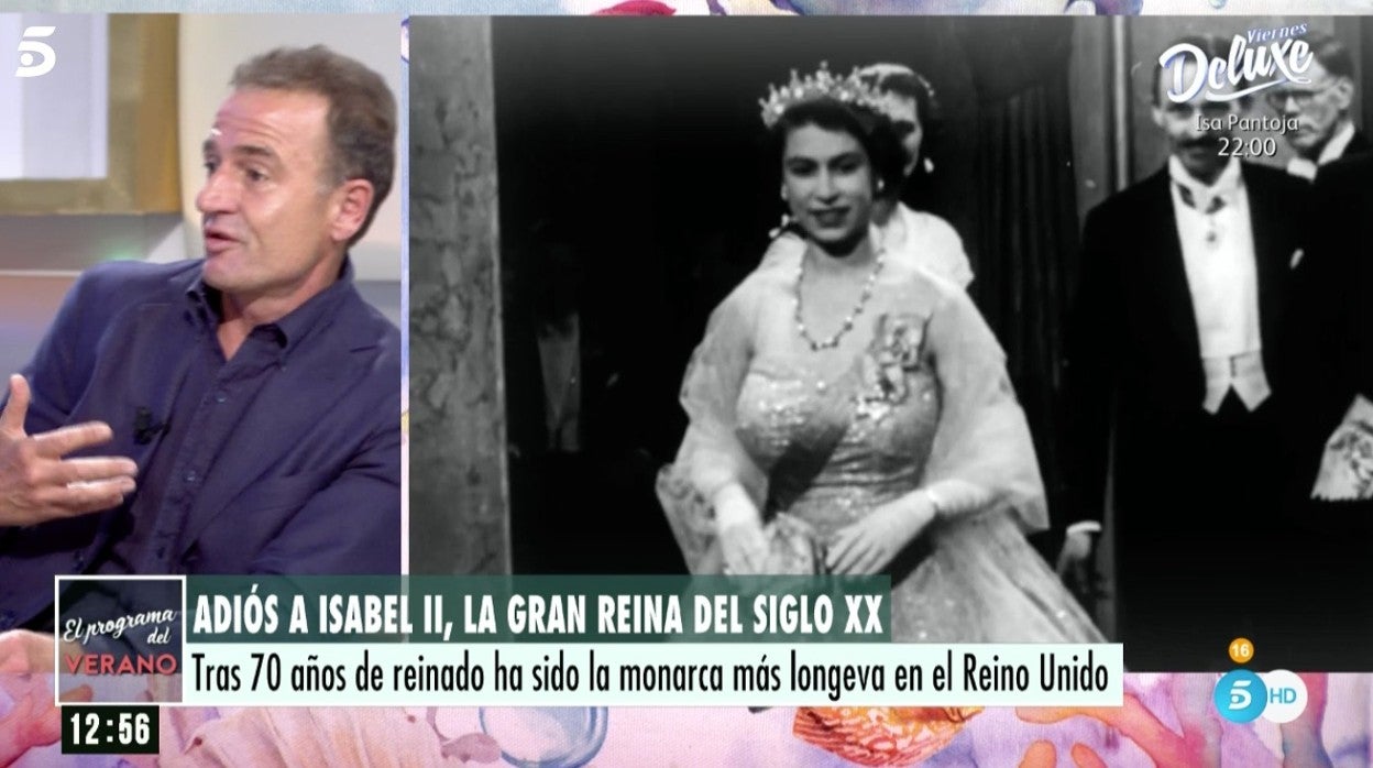 Alessandro Lecquio, colaborador de 'El programa de verano'.