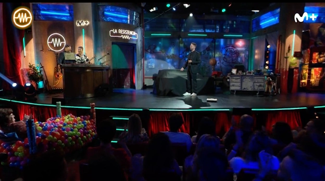 David Broncano, Grison y Ricardo Castella, en 'La Resistencia'.