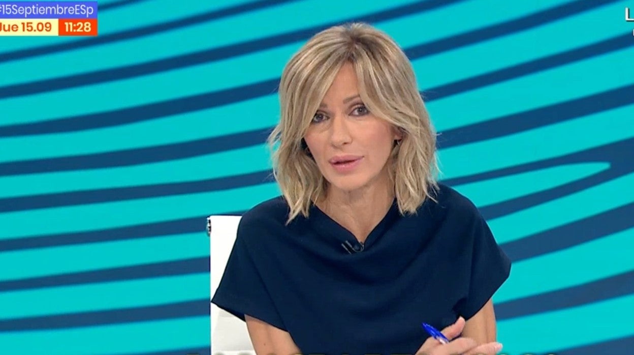 Susanna Griso, presentadora de 'Espejo Público'.