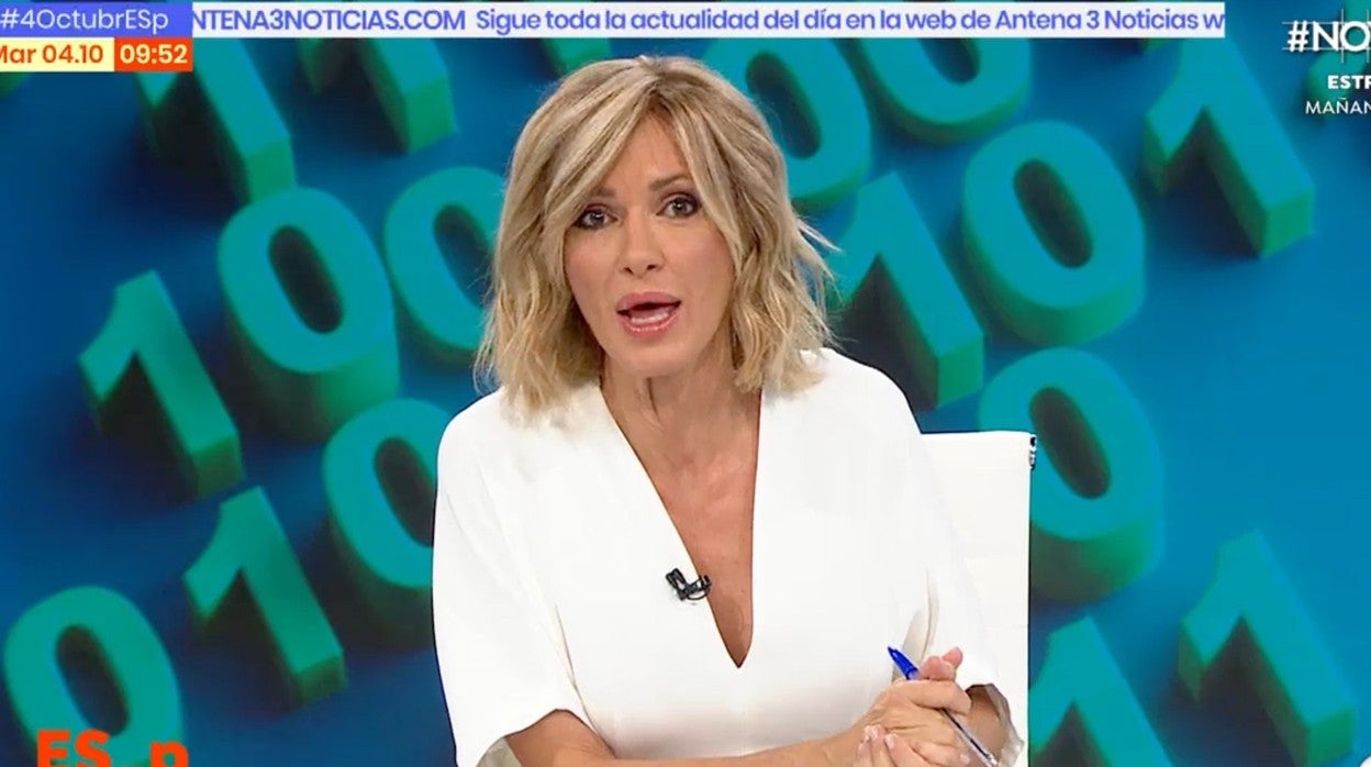 Susanna Griso, presentadora de 'Espejo Público'.