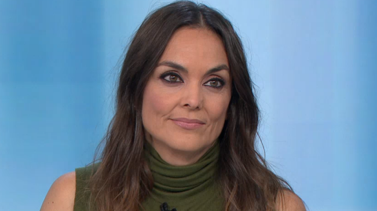 Mónica Carrillo, este domingo, en la primera edición de 'Antena 3 Noticias Fin de semana'
