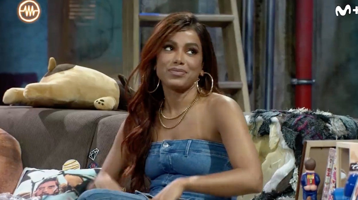 Anitta, invitada de 'La Resistencia'.