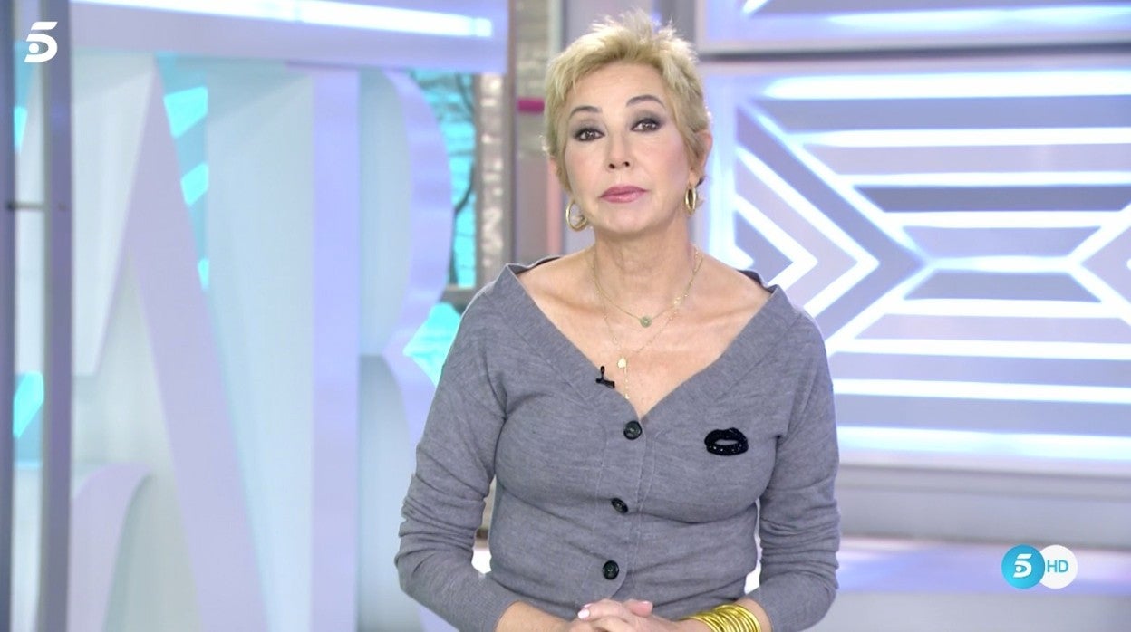 Ana Rosa Quintana, presentadora de 'El programa de Ana Rosa'.