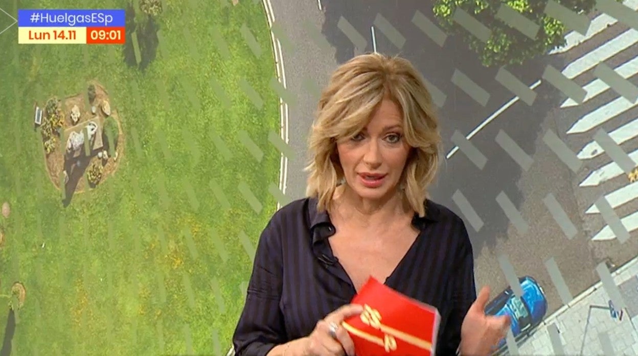 Susanna Griso, presentadora de 'Espejo Público'.