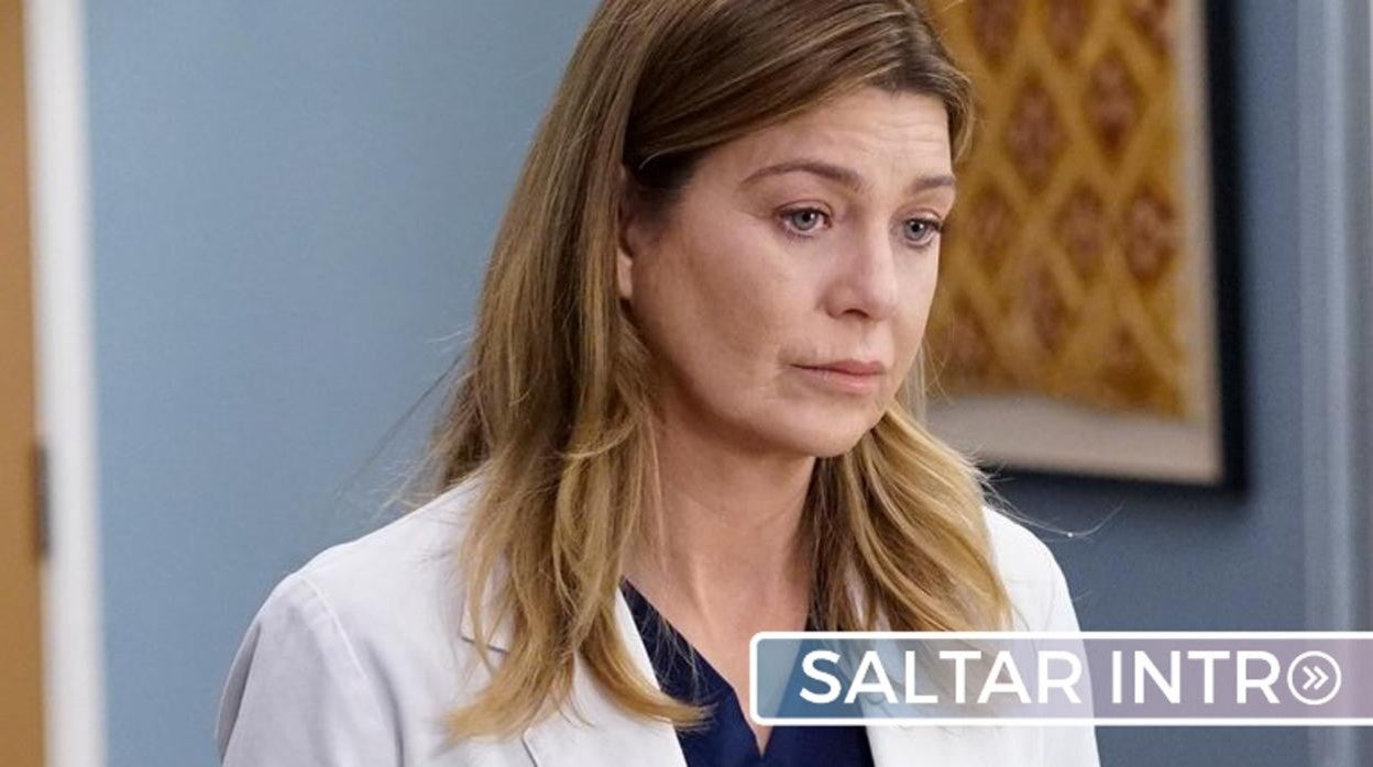 Ellen Pompeo (Meredith Grey), en una escena de 'Anatomía de Grey'