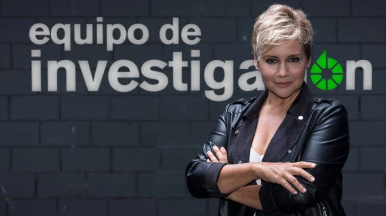 Gloria Serra, presentadora de 'Equipo de investigación'