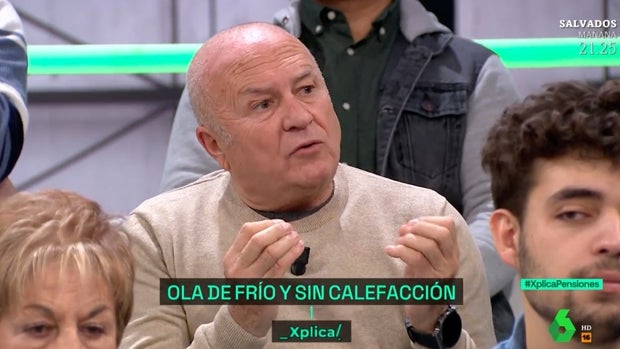 Un pensionista se enfrenta un economista en La Sexta: «Cuando se vive en los mundos de Yupi...»