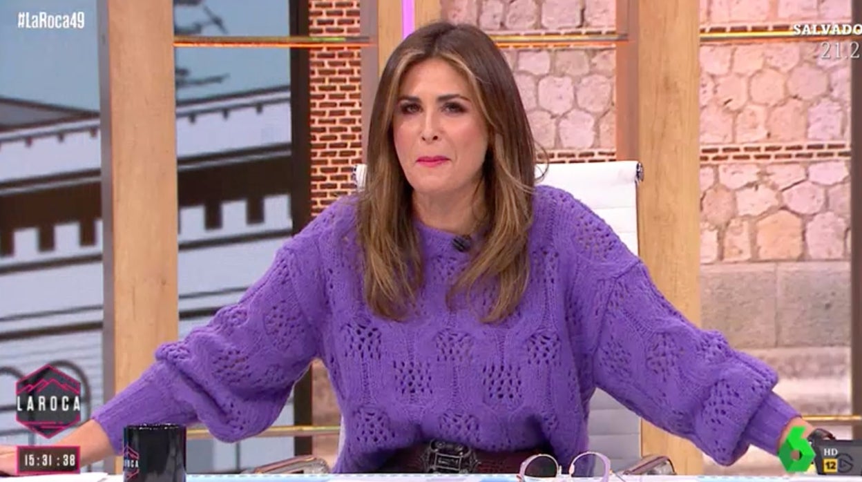 Nuria Roca, presentadora de 'La Roca'.
