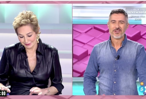 Ana Rosa Quintana y Pepe del Real, en 'El programa de Ana Rosa'.