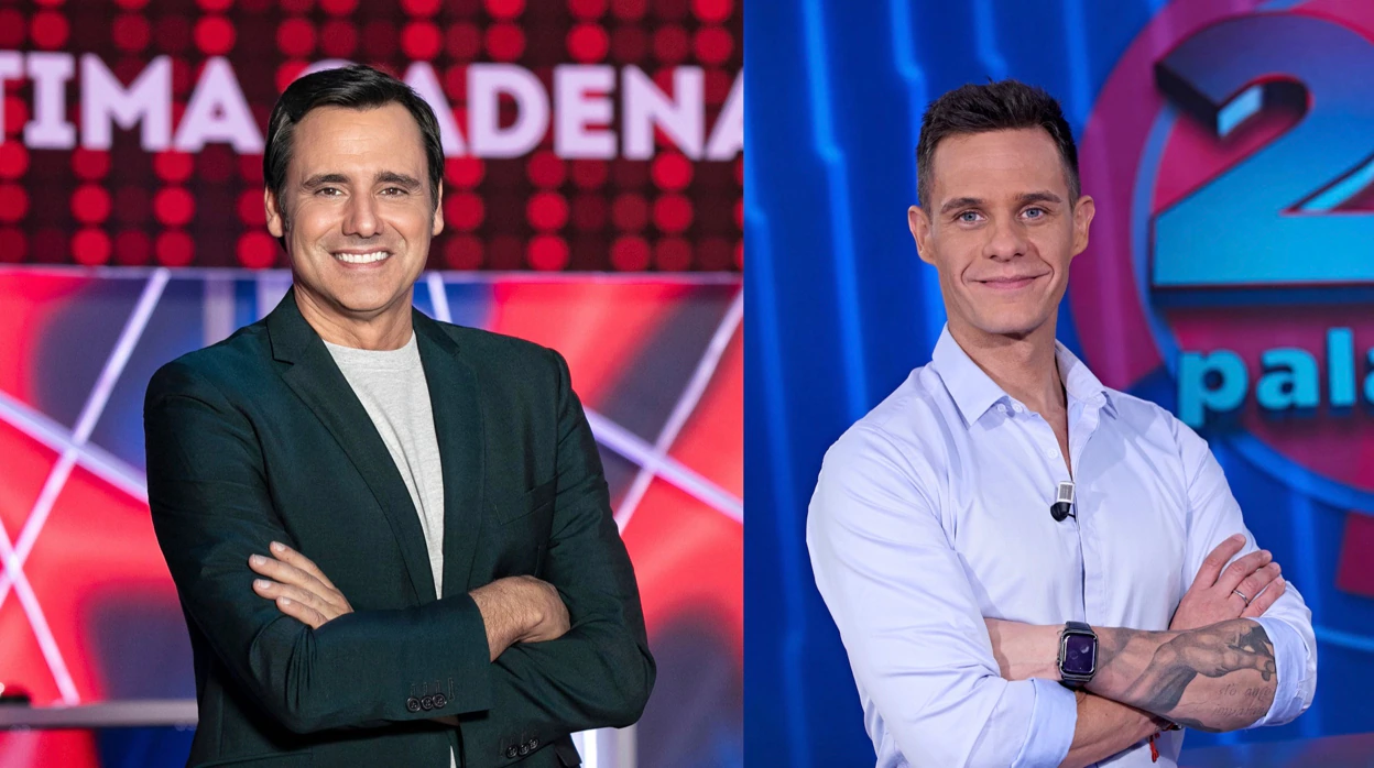 Ion Arizmendi y Christian Gálvez, presentadores de 'Reacción en cadena' y '25 palabras'