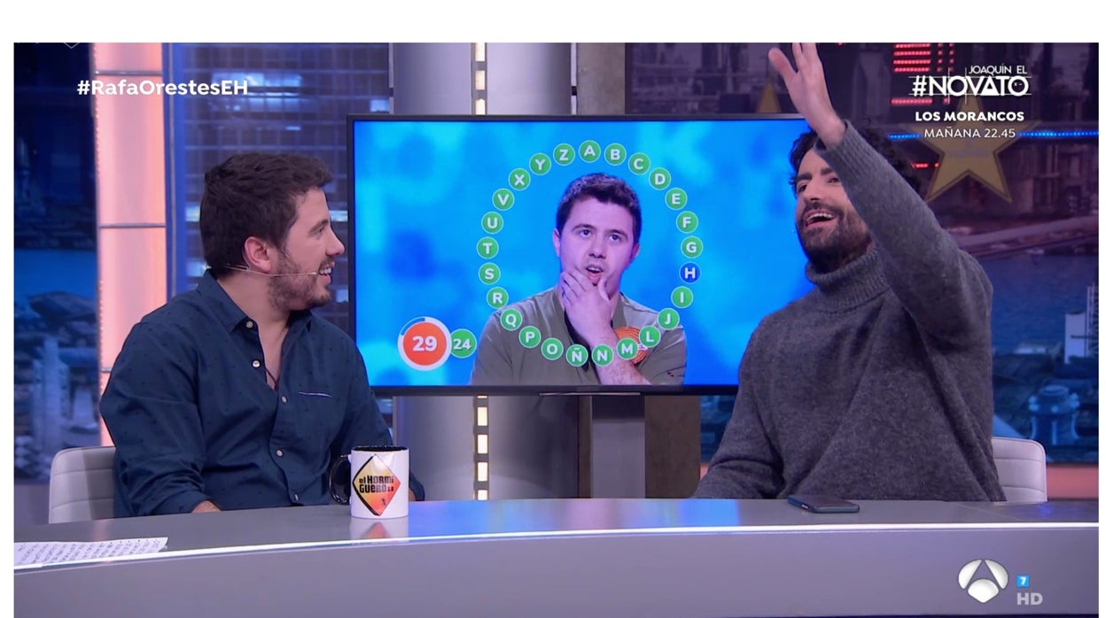 Orestes y Rafa visitan por primera vez 'El Hormiguero'