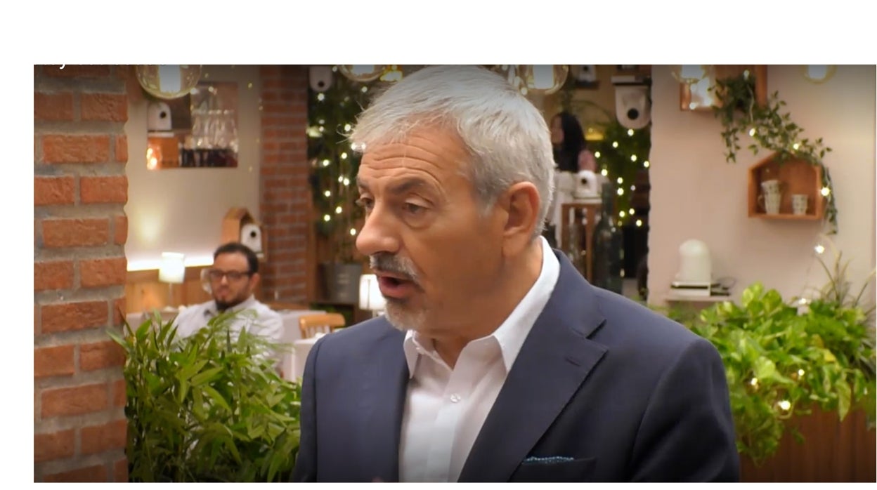 Carlos Sobera en 'First Dates'