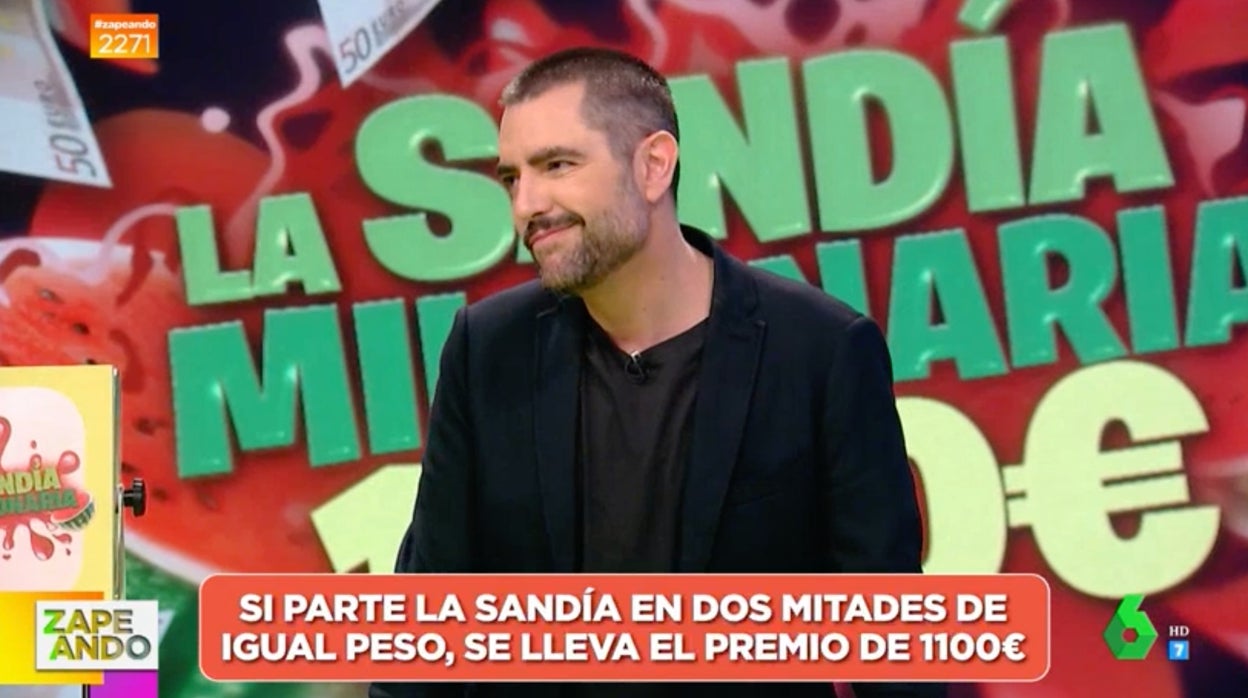 Dani Mateo, presentador de 'Zapeando'.