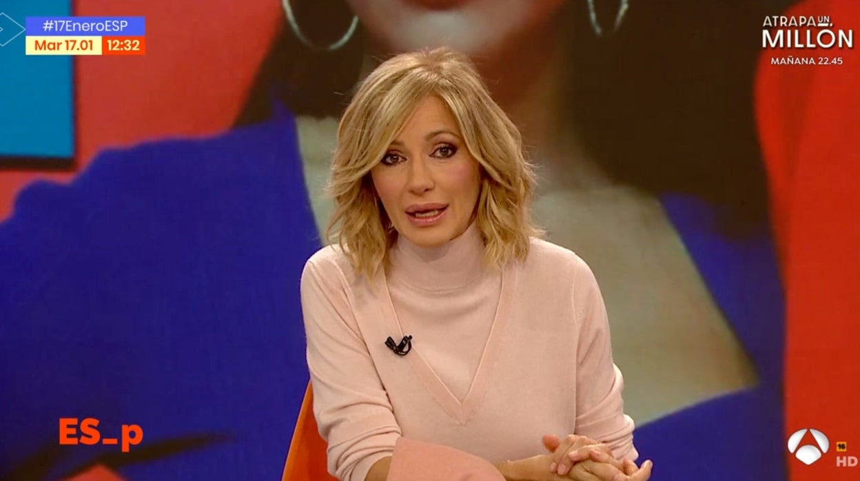 Susanna Griso, presentadora de 'Espejo Público'.