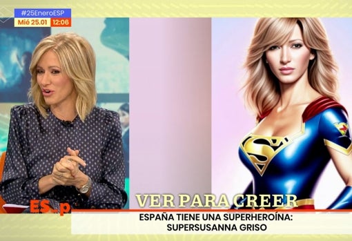 Susanna Griso, presentadora de 'Espejo Público'.