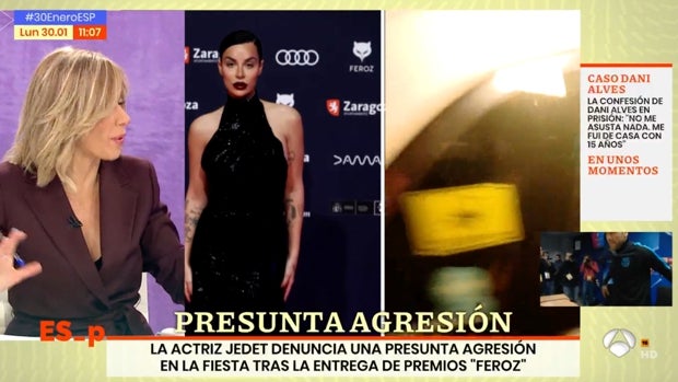 Susanna Griso asesta un tajante calificativo al agresor sexual de Jedet que resuena en el plató