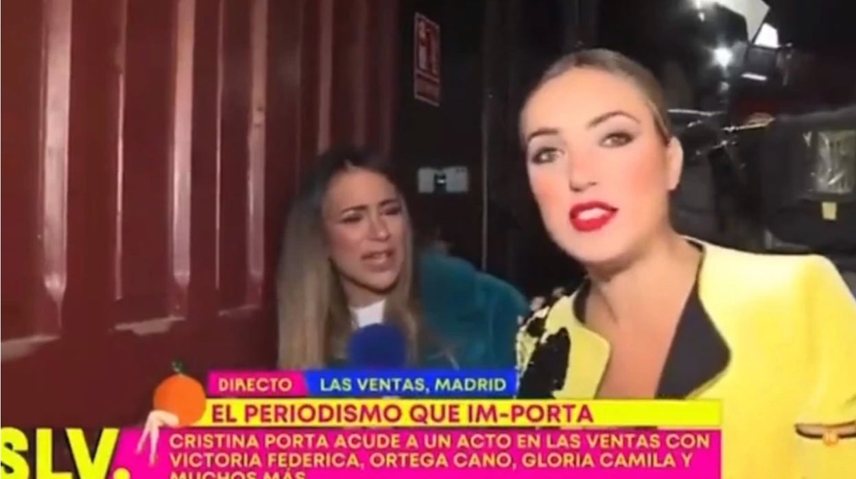 Marta Riesco y Cristina Porta se enzarzaron en pleno directo de 'Sálvame'.