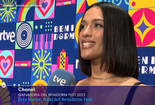 Chanel, en el Telediario de TVE