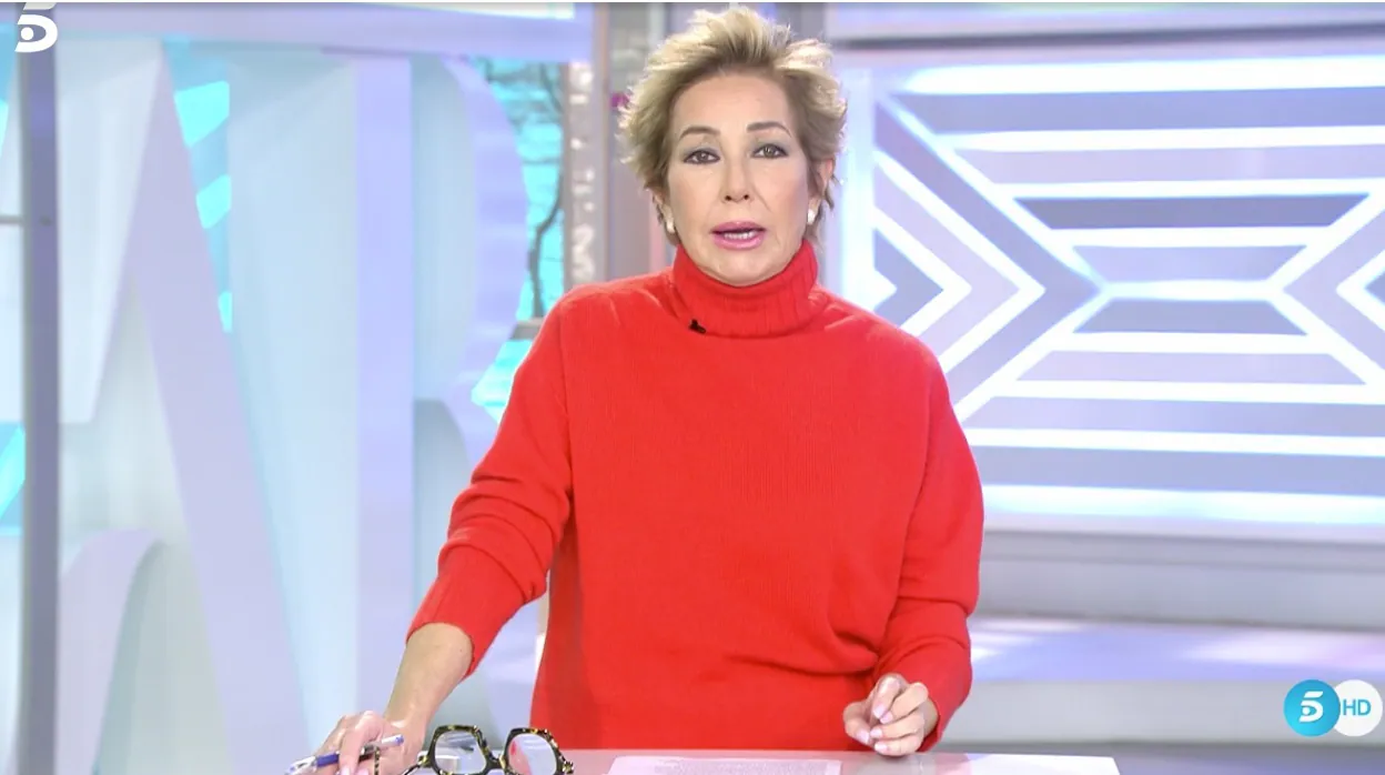 Ana Rosa Quintana, presentadora de 'El programa de Ana Rosa'.