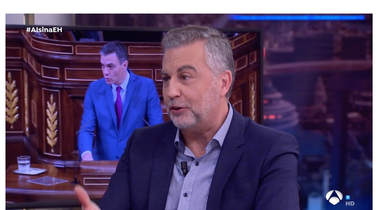 El periodista Carlos Alsina en 'El Hormiguero'