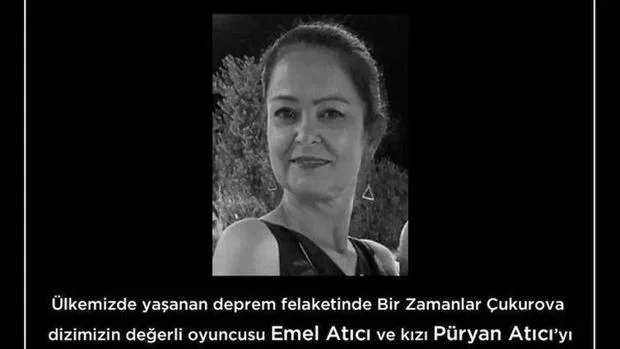 Muere en el terremoto de Turquía una actriz de 'Tierra amarga'
