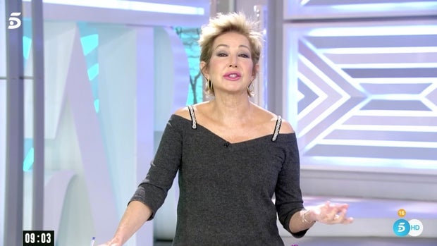 Ana Rosa Quintana afea a 'El Cordobés' por lo que dice a la prensa: «Hombre, todo viene en su momento, no»