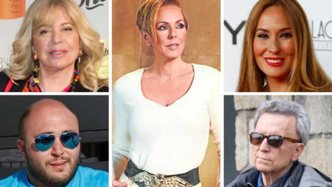 Cinco de los personajes vetados en Mediaset
